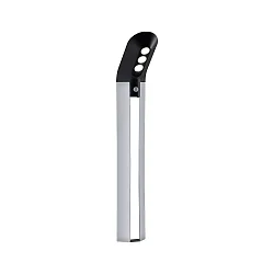 LED Solar Pollerleuchte SOLEY mit Bewegungsmelder, IP44, 3000K 100lm, Anthrazit