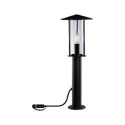 outdoor floor lamp PLUG & SHINE CLASSIC LED with lamp socket E14 IP44, anthracite dimmable