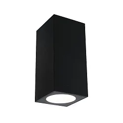 LED Außenwandleuchte FLAME, IP44, Up & Down, 2-flammig, 230V, schaltbar, Aluminium, 7W 3000K 2x260lm 75°, anthrazit
