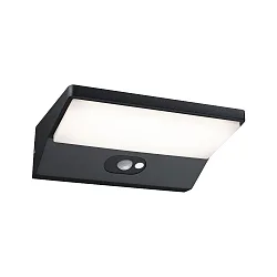 outdoor wall luminaire RONEA LED with motion detector IP44, dark grey 