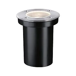Outdoor Bodeneinbauleuchte FLOOR, IP65, rund, Ø 10.5cm, 230V, GU10 max. 10W (exkl.), begehbar, Edelstahl