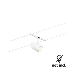 Seilsystem CUP, Einzelspot, 12V DC, GU5.3 max. 10W (exkl.)