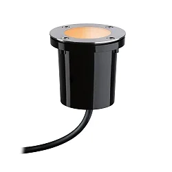 LED Bodeneinbauleuchte PLUG&SHINE, 4,6W, 2000-2700K, 250lm, IP65, 24V, dimmbar ZigBee, schwarz, edelstahl