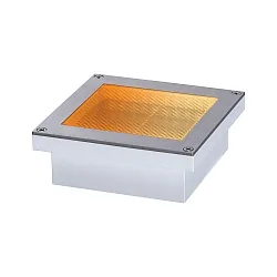 Outdoor LED Boden-Einbauleuchte BRICK, IP67, 10x10cm, 1W 2200-3000K 18lm, begehbar bis 0.5t, ZigBee 3.0, Edelstahl