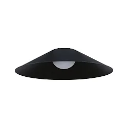 LED system luminaire ULine PENDEL CONE Ø 35CM flat, rigid, conical IP20, black matt dimmable