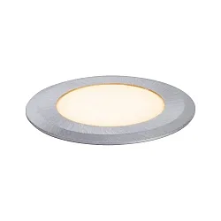 Outdoor LED Boden-Einbauleuchte LED GOLD LIGHT POINT, IP65, Ø 5cm, 230V, 2.2W 2200K 60lm 120°, belastbar bis 500kg, Edelstahl