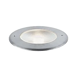 Outdoor LED Boden-Einbauleuchte VANEA, IP67, Ø 16cm, 230V, 15.5W 3000K 800lm 65°, schaltbar, Seeluft-beständig, Aluminium