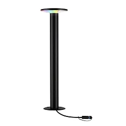 bollard lamp PLUG&SHINE RGBW, ZigBee controllable LED IP44, anthracite dimmable
