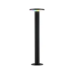 LED Outdoor Smart Home Pollerleuchte PLATE ZigBee, 230V, 7W, RGBW, 3000-6500K, 200lm, IP44, anthrazit