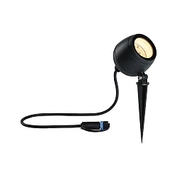 LED Erdspießleuchte PLUG&SHINE KIKOLO, 6,2W, 2200-3000K, 400lm, IP65, dimmbar, anthrazit