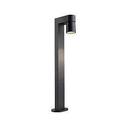 Outdoor LED Pollerleuchte KIMU, IP44, 230V, 1-flammig, CRi>90, schaltbar, kardanisch, anthrazit, 7.8W 3000K 500lm 70°