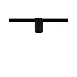 1-Phasen Fassung URAIL CEILING SOCKET, 230V, E27 max. 20W (exkl.), Metall, Schwarz