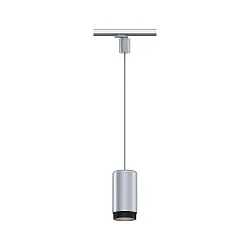 3-phase pendant luminaire CORUS E27, silver