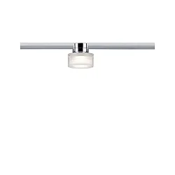1-Phasen LED Schienenspot URAIL TOPA DOT, 230V. 5.2W, Chrom/Klar/Satin