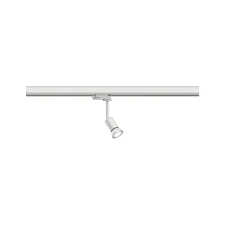 3-Phasen Schienenspot PRORAIL3 PURELL, 230V, GU10 max. 10W, Metall / Kunststoff, Weiß / Chrom