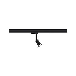 3-Phasen Schienenspot PRORAIL3 PURELL, 230V, GU10 max. 10W, Metall / Kunststoff, Schwarz / Chrom