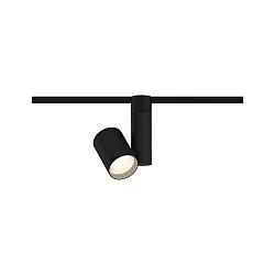 spot URAIL ZEUZ LED, black matt dimmable