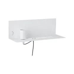 wall luminaire DEVARA E27 IP20, white dimmable