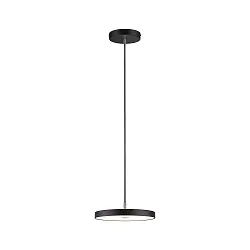 pendant luminaire HILDOR ZigBee controllable IP20, black dimmable
