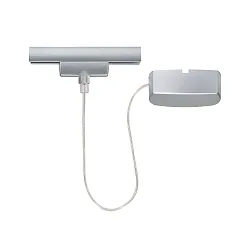 Zubehör für 1-Phasen-Schienensystem URAIL - Stromeinspeisung, max. 1000W, 230V, Chrom matt