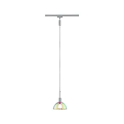 pendant luminaire URAIL SARRASANI E14, chrome matt, dichroic dimmable