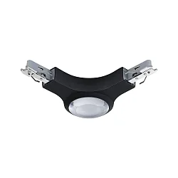 URail LED L-Verbinder 5,3W, 2700K, dimmbar, schwarz matt