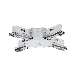 Zubehör für 1-Phasen-Schienensystem URAIL - X-Verbinder, 125mm, max. 1000W, 230V, weiß