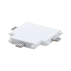 Clever Connect T-Verbinder BORDER, 12V DC, Weiß matt