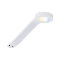 Clever Connect 2er Starter-Set LED Möbellspot MIKE, 12V DC, 2W 2700-6500K, dimmbar, Weiß matt