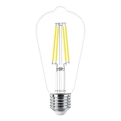 LED Lampe MASTER Value LEDbulb, ST64, E27, 5,9W, 2700K, klar, dimmbar