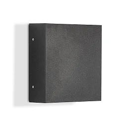 LED Wandleuchte MIMIK 20 A60/W, 26W, 4000K, 2183lm, IP65, IK06, statisch, anthrazit / Glas opal