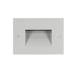 wall recessed luminaire INSERT+ ZERO / 107x49MM asymmetrical, static IP65, white 