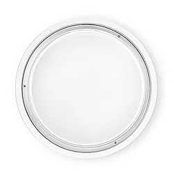 LED Wand- und Deckenleuchte MULTI+ 40 PC, 24W, 3000K, 1464lm, IP65, IK10, statisch, weiß / opal
