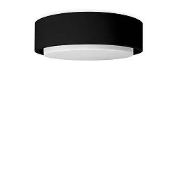 LED Wand- und Deckenleuchte MULTI+ 30 PC, 16W, 3000K, 1270lm, IP65, IK10, statisch, opal, schwarz