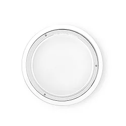 LED Wand- und Deckenleuchte MULTI+ 30 PC, 16W, 4000K, 1292lm, IP65, IK10, statisch, weiß / opal