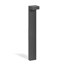 LED Pollerleuchte MIMIK 10 POST 1000, 10W, 3000K, 719lm, IP65, IK08, statisch, anthrazit / Glas transparent
