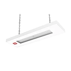 LED Hallenpendelleuchte LAMA+ MINI S/EW, 101W, 4000K, 14765lm, IP66, IK06, statisch, weiß