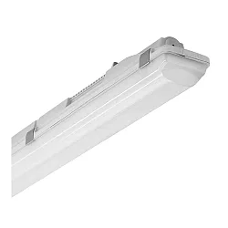 damp-proof luminaire ACRO BASIC EQ218 static IP66, grey 