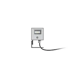 LED Spot FOCUS+ ZERO S/EW, 5W, 2700K, 441lm, IP65, IK06, statisch, anthrazit / Glas transparent