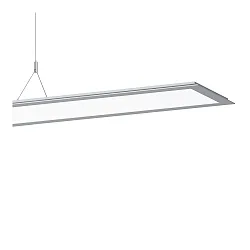 LED Pendelleuchte SL713+ PL MP S/C, 53W, 4000K, 6930lm, IP20, IK05, statisch, bildschirmarbeitsplatztauglich, grau
