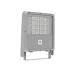 LED Scheinwerfer WIN PRO 30 A/W, 130W, 4000K, 19626lm, IP66, IK08, statisch, grau / Glas transparent