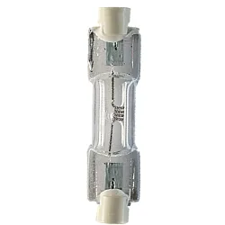 Halogen-Glühlampe für Flugplatzbefeuerung, zweiseitig gesockelt, Sockel R7s 100 Watt / 6,6 A