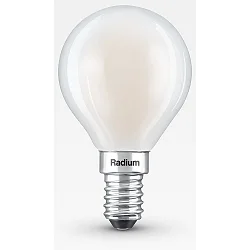 LED Filament Tropfenform ESSENCE DROP D40 827/F, E27, 4.2W 2700K 470lm 330°, schaltbar, matt