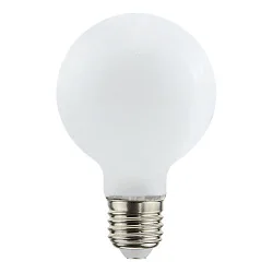 LED Filament Gobelampe STAR G80 / 100 DM 927, E27, Ø 8cm, 11W 2700K 1521lm 330°, dimmbar, Glas matt