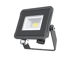 LED Flutlichtstrahler STAR 1000, IP65 IK06, Alu schwarz / Strukturglas, 100cm Kabel + Ventil, 7.4W 4000K 1000lm 100°