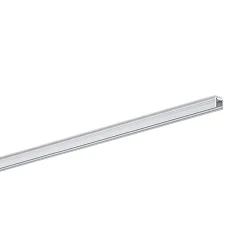 U profile SMALL U F 17/16 B1C1, grey, white matt