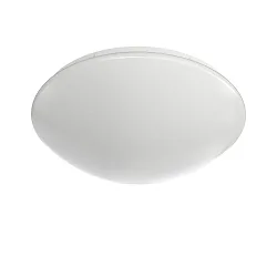 LED Aufbauleuchte Decke/Wand ESSENCE, IP54 IK03, Ø 48cm, 40W 3000/4000K (CCT-Switch) 3800lm 120°, schaltbar, weiß