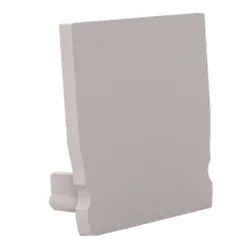 Endkappe für Profil + Cover S, Endcap SMALL U-Profil 17.3/18.3