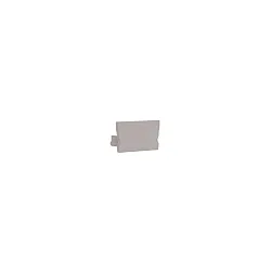 Endkappe für Profil SMALL U-Profil FLAT, weiß