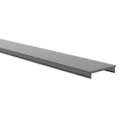accessories profile cover COVER MEDIUM F 26/5/C2 - 2M / BLACK mechanical, flush, black 201cm